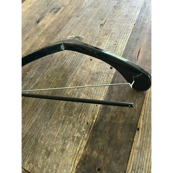 Saks Fifth Avenue Men's Suit Hanger Black Wood JP - Picture 2 of 8